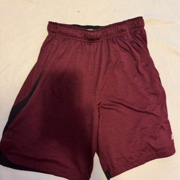 Maroon Athletic Shorts - Picture 1 of 4